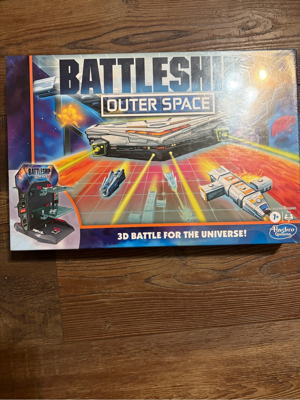 Hasbro Battleship Outer Space Board Game - Blue, Orange, Purple